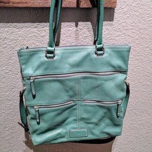Teal purse by Tignanello